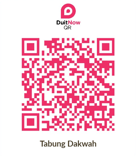 Kod QR DuitNow Tabung Dakwah untuk menyumbang